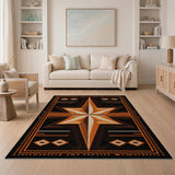 Southwestern Star Geometric Area Rug
