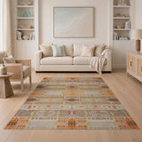 Multi-color and Patterns Multi-Color Geometric Southwestern Area Rug