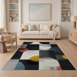 Bold Geometric Modern Area Rug