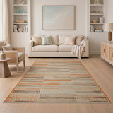 Orange Heritage Tribal Orange Heritage Tribal Geometric Area Rug