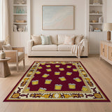 Ornate Popcorn Bucket Area Rug
