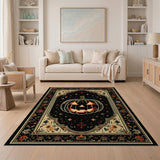 Jack-O'-Lantern Halloween Persian Area Rug