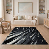 Shooting Stars Abstract Area Rug