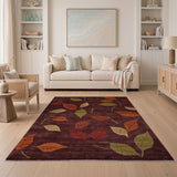 Autumn Leaves Multi-Color Area Rug