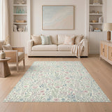 Pink Floral Vintage No. 17 Area Rug