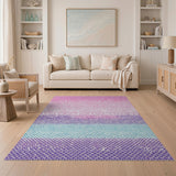 Ombre Scale Multi-Color Area Rug
