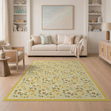 Daisy Bee Floral Vintage Area Rug