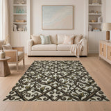 Vintage Vine Trellis Area Rug