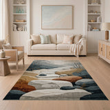 Misty Mountain Stone Path Area Rug