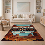 Monument Valley Southwestern Area Rug