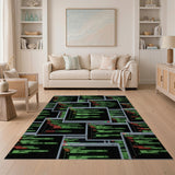 Cyber Code Terminal Area Rug