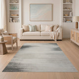 Abstract Area Sweeping Grey Abstract Area Rug
