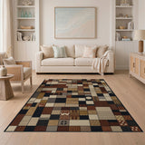 Heritage Tribal Patchwork Area Rug