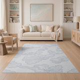Ethereal Watercolor Cloud Area Rug