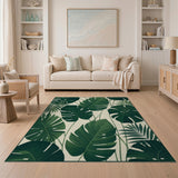 Lush Green Lush Green Monstera Leaf Area Rug