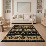 Heritage Tribal Savanna Animals Rug