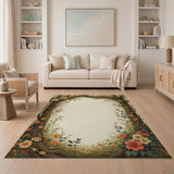Floral Tree Arch Vintage Area Rug
