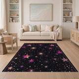 Celestial Starfield Multi-Color Area Rug