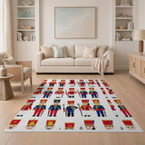 Nutcracker Toy Soldiers Area Rug