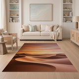 Sunset Desert Dunes Area Rug