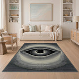 Hypnotic All-Seeing Eye Area Rug