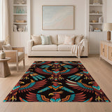 Heritage Tribal Eagle Pattern Area Rug