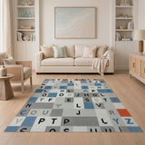 Kids Alphabet Block Area Rug