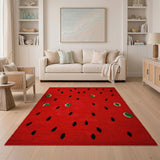 Fruit Pattern Watermelon Fruit Pattern Area Rug