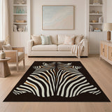 Zebra Hide Area Rug