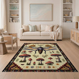 Majestic Hawk Moth Toadstool Rug