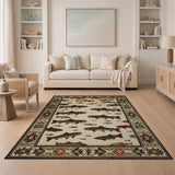 Southwestern Salmon Trout Area Rug