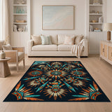 Heritage Tribal Kachina Dancers Rug