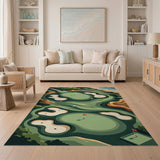 Coastal Golf Course Area Rug
