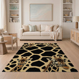 Giraffe Spot Pattern Area Rug