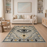 Evil Eye Heritage Tribal Area Rug
