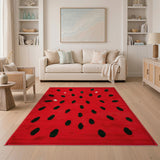 Watermelon Seed Area Rug