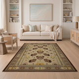Cute Kawaii Bear Frog Kids Area Rug