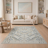 Heritage Tribal Beige Heritage Tribal Area Rug