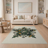 Lucky Clover Star Wildflower Area Rug