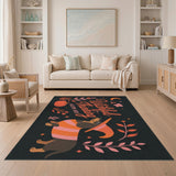 Witching Dachshund Halloween Area Rug