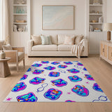 Playful Cartoon Critters Area Rug