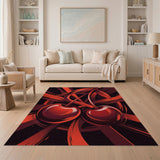 Bold Red Cherry Duo Area Rug
