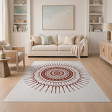Heritage Tribal Mandala Round Rug