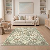 Woodland Deer Brown Area Rug