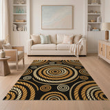 Coiled Nautical Rope Area Rug
