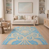 Traditional Persian Intricate Blue Persian Area Rug