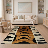 Bold Tiger Stripe Area Rug