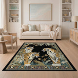 Majestic Tiger Trio Jungle Rug
