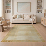 Modern Beige Grid Abstract Area Rug