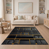 Industrial Warehouse Shelving Area Rug